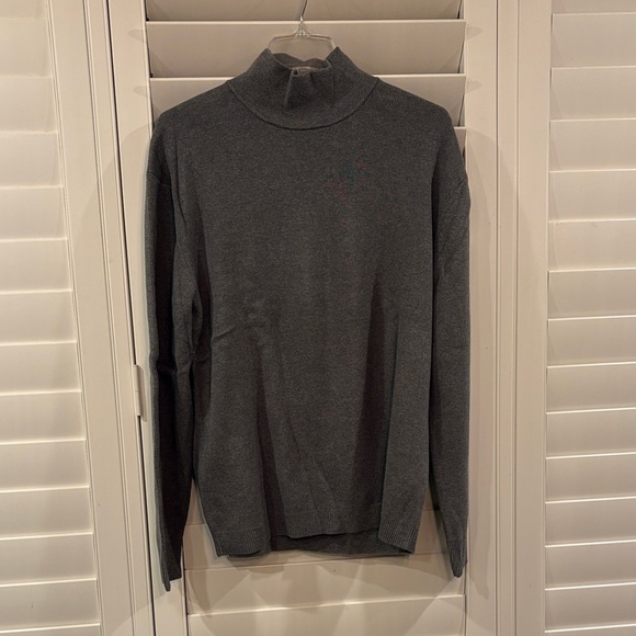 Banana Republic Other - Banana Republic Charcoal MockTurtleneck Sweater- brand new!!